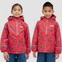 Red Spotty otter Kids’ Forest Leader Insulated Printed PU Jacket