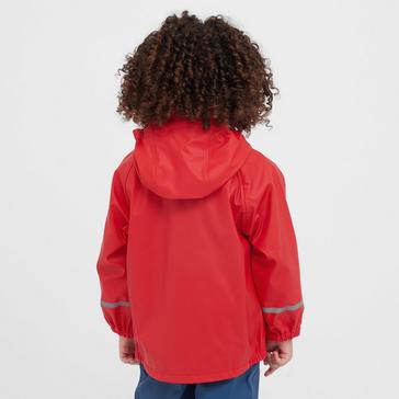 Red Spotty otter Kids’ Forest Ranger PU Waterproof Jacket