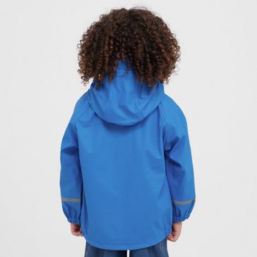 Blue Spotty otter Kids' Forest Ranger PU Waterproof Jacket