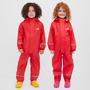 Red Spotty otter Kids’ Forest Ranger PU Waterproof Splashsuit