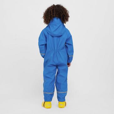 Blue Spotty otter Kids’ Forest Ranger PU Waterproof Splashsuit