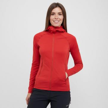 Red Montane  Women's Protium Lite Hooded Fleece Jacket