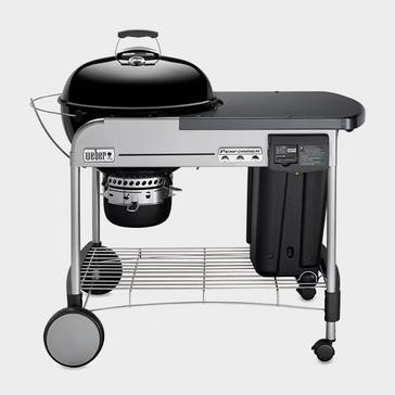 Black Weber Performer Deluxe GBS Charcoal Barbecue 57cm