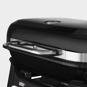 Black Weber Lumin Compact Electric Barbecue