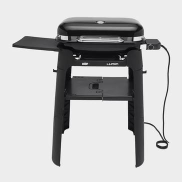 Black Weber Lumin Electric Barbecue With Stand