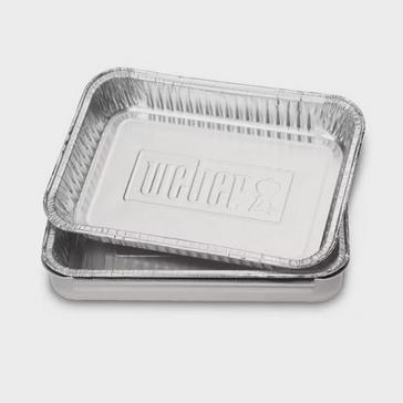 Silver Weber Drip Pans