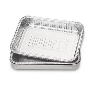 Silver Weber Drip Pans