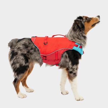 Red Kurgo Surf N Turf Dog Life Jacket 