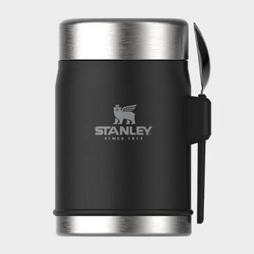 Black Stanley Classic Legendary Food Jar & Spork (14oz)