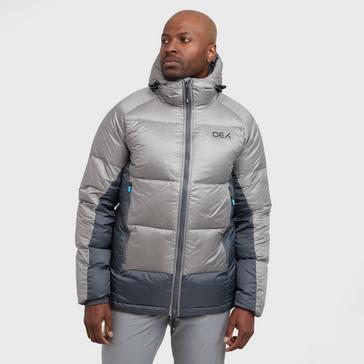 Grey OEX BLUE Men’s Nevis Padded Down Jacket