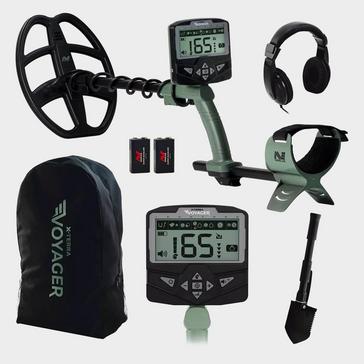 Green Minelab X-Terra Voyager Metal Detecting Starter Kit