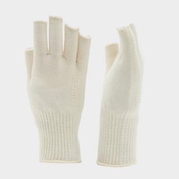 Beige Sealskinz Thornham Merino Fingerless Glove