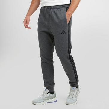 Grey adidas Men’s Essentials 3-Stripes Fleece Pants