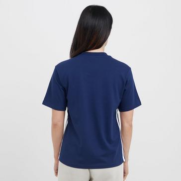 Navy adidas Women's Essentials 3-Stripes Cotton T-Shirt