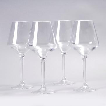 Clear HI-GEAR 4 Pack Wine Glass Set 