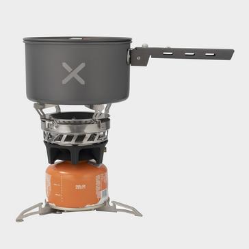 Silver OEX Heiro Pot and Gas Stand 