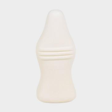 White Petface Ernie The Milk Bottle Latex Dog Toy