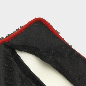 Black Petface Outdoor Paws Memory Foam Microfibre Pet Mat Medium