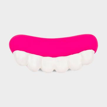 Pink Petface Pearly White The Teeth Sweet Latex Dog Toy