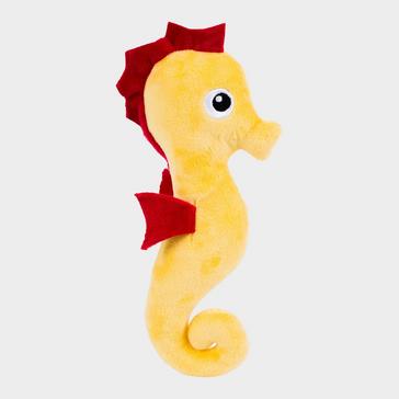 Yellow Petface Planet Sid Seahorse Plush Dog Toy