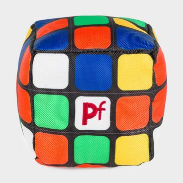 Multi Petface Puzzle Cube Plush Dog Toy