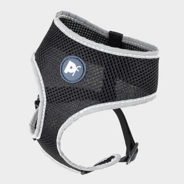 Black Petface Reflective Comfort Harness 