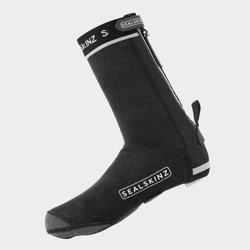 Black Sealskinz Men’s Caston All Weather Open Sole Cycle Overshoe