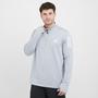 Grey adidas Men’s Own The Run Half-Zip Jacket