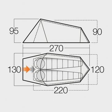  VANGO Refurbished Nyx 200 Tent