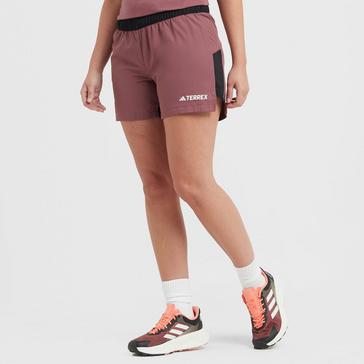 Pink adidas Terrex Women's Multi Trail Running Shorts