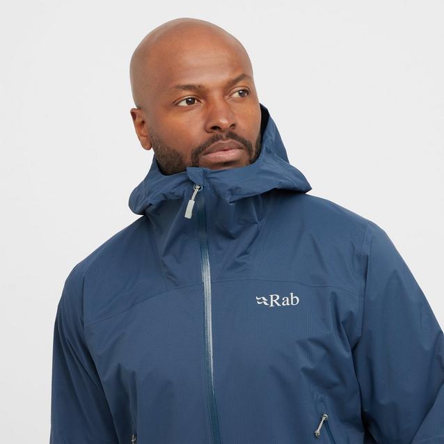 Rab Men's Downpour Light Waterproof Jacket Blacks
