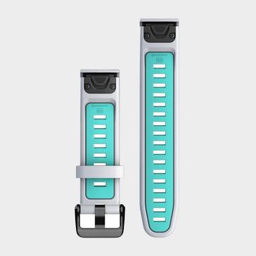 Whitestone/Aqua Garmin Garmin QuickFit® 26 Watch Band