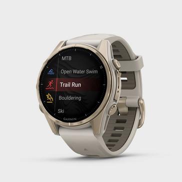 Gold Garmin fenix® 8 AMOLED Sapphire Edition 43mm GPS Smartwatch