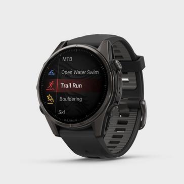 Grey Garmin fenix® 8 AMOLED Sapphire Edition 43mm GPS Smartwatch