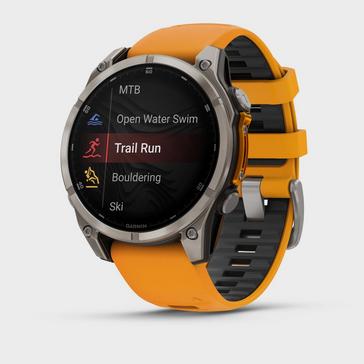 Orange Garmin fenix® 8 AMOLED Sapphire Edition 47mm GPS Smartwatch