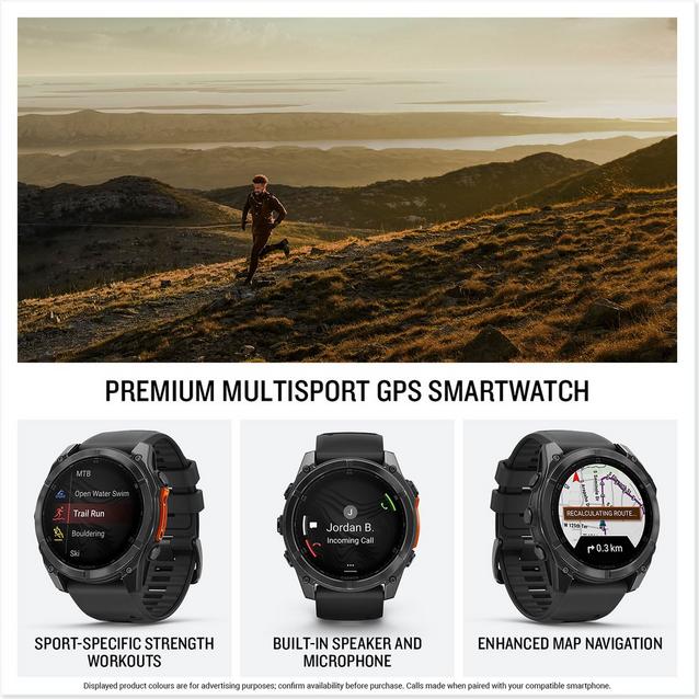 Garmin fenix® AMOLED Sapphire Edition 51mm GPS Smartwatch