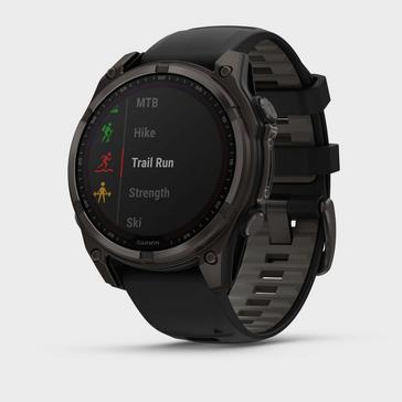 Black Garmin fenix® 8 Sapphire Solar Edition 47mm GPS Smartwatch