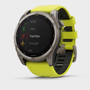 Yellow Garmin fenix® 8 Sapphire Solar Edition 51mm GPS Smartwatch