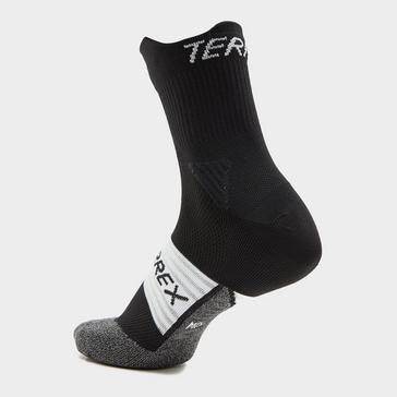 Black adidas Terrex HEAT.RDY Trail Running Agravic Crew Socks