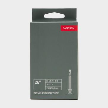 Black Janssen Bicycle Inner Tube 26”