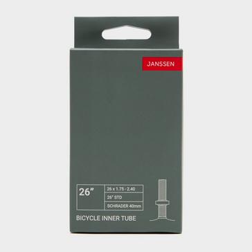 Black Janssen Bicycle Inner Tube 26