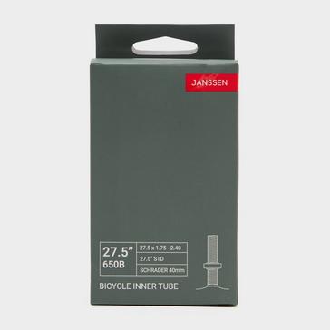 Black Janssen Bicycle Inner Tube 27.5” 40MM