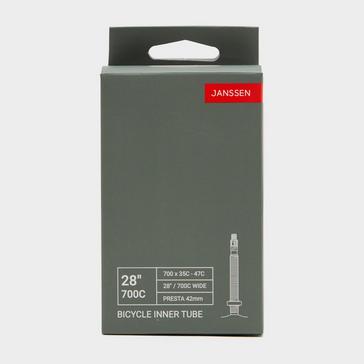 Grey Janssen Bicycle Inner Tube 28” 42MM