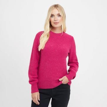 Pink Crew clothing CRW W GLITTER JUMPER