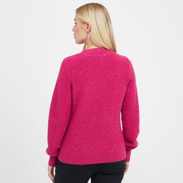 Pink Crew clothing CRW W GLITTER JUMPER