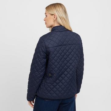 Navy Crew clothing Women’s Midweight Diamond Quilted Jacket