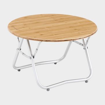 Brown Outwell Kimberley Bamboo Table