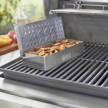 Silver Weber Smoker Box