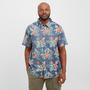Navy Weird Fish Men’s Palm Short Sleeved Shirt