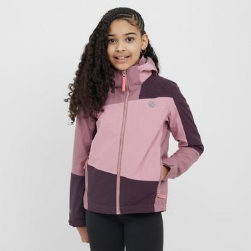 Purple Dare 2B Kids' Explore II Waterproof Jacket